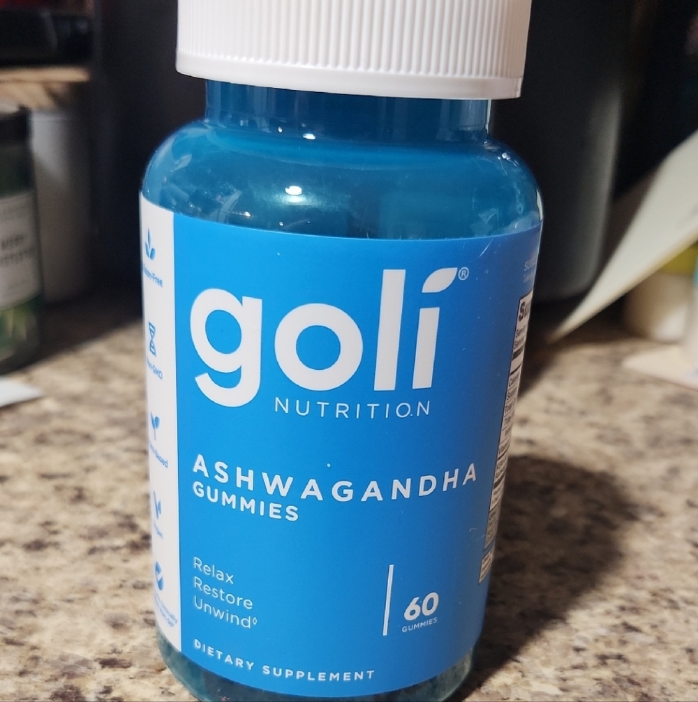 Goli Nutrition Blue Ashwagandha Gummies